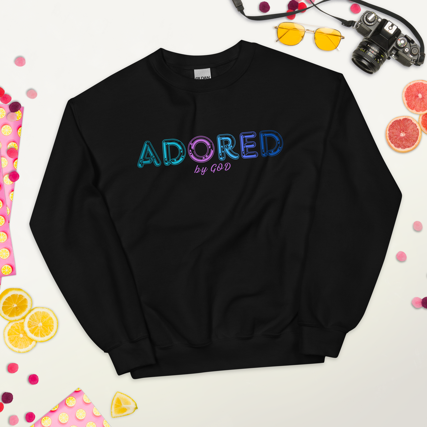 'Adored by God' Unisex Sweater