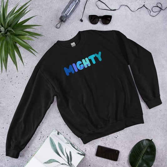 'Mighty in His Love' Unisex Sweater