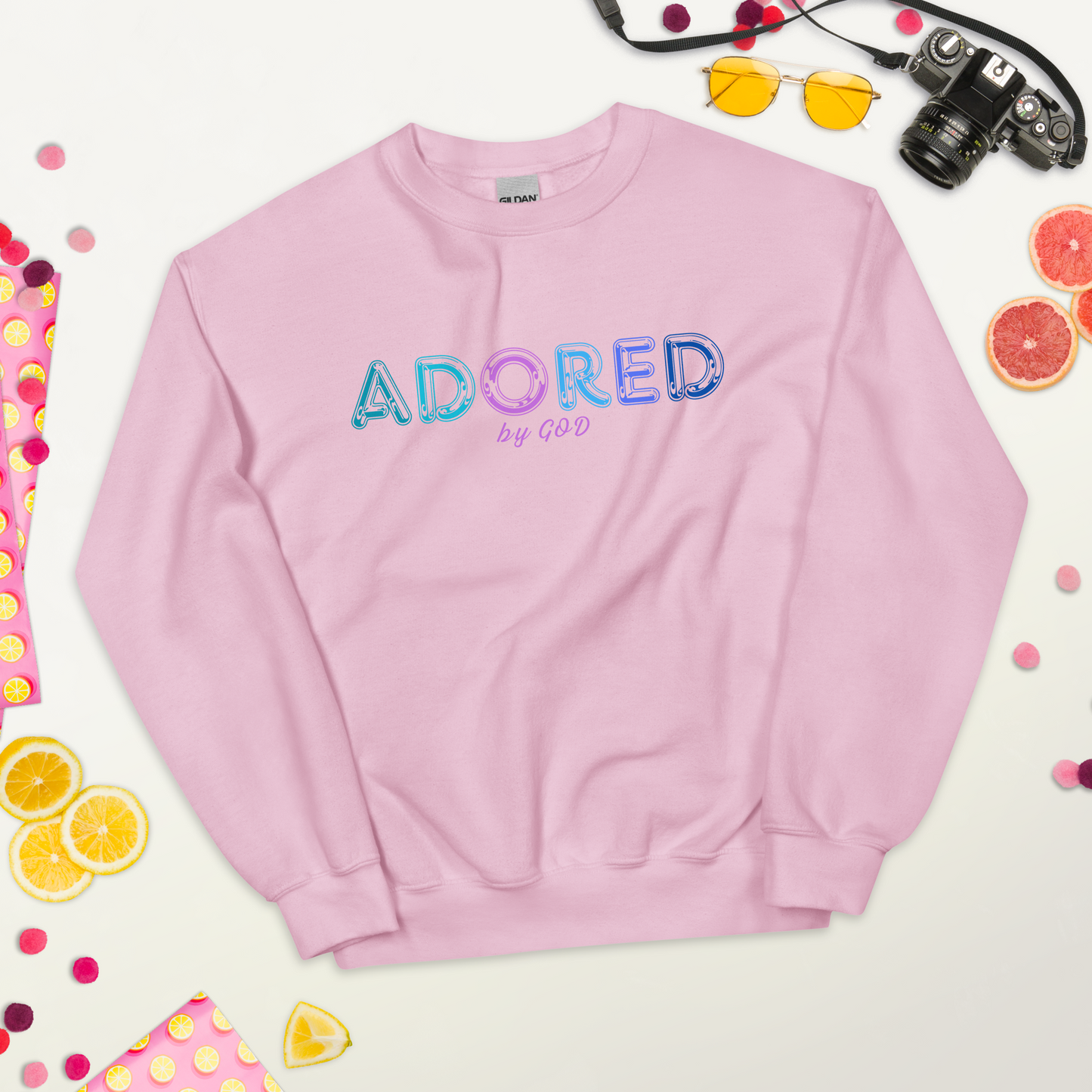 'Adored by God' Unisex Sweater