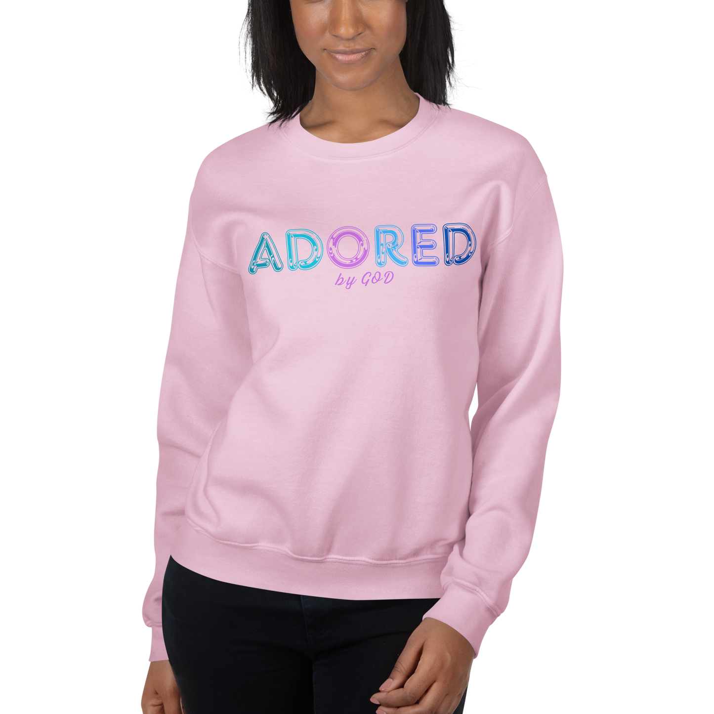 'Adored by God' Unisex Sweater