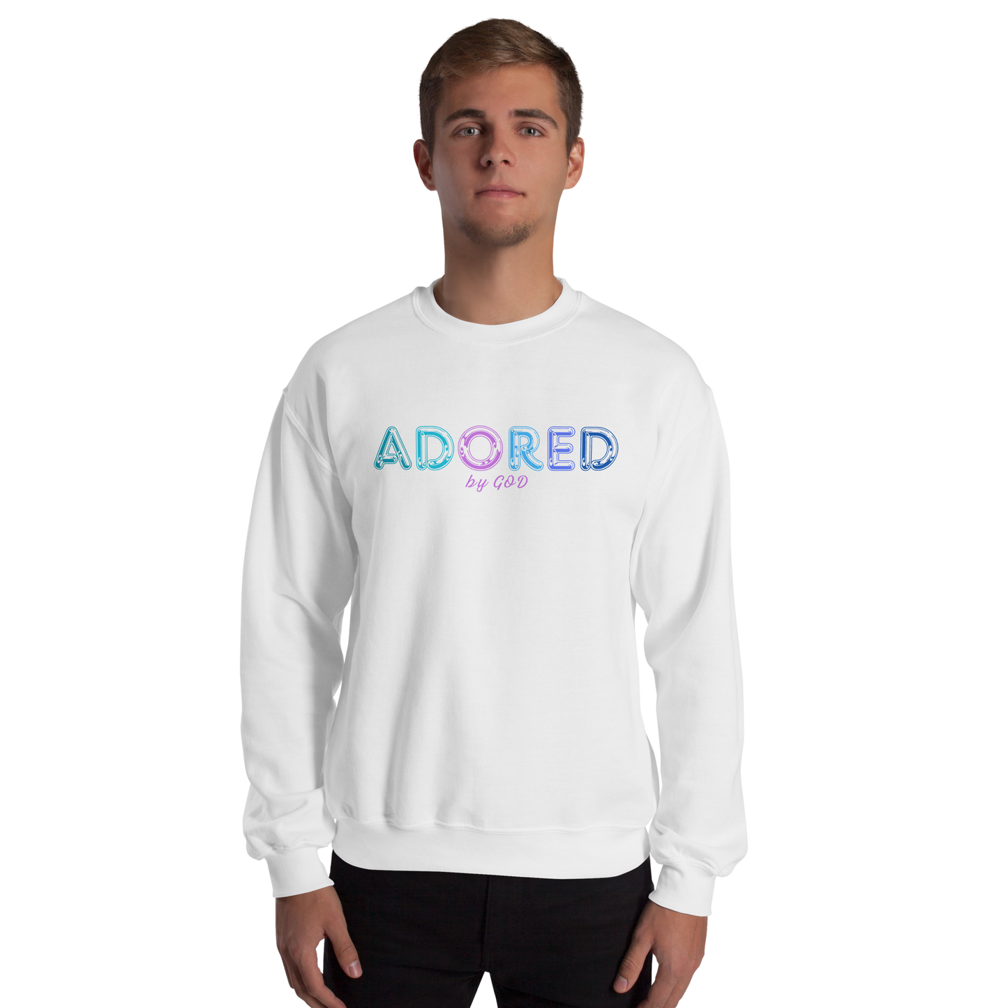 'Adored by God' Unisex Sweater