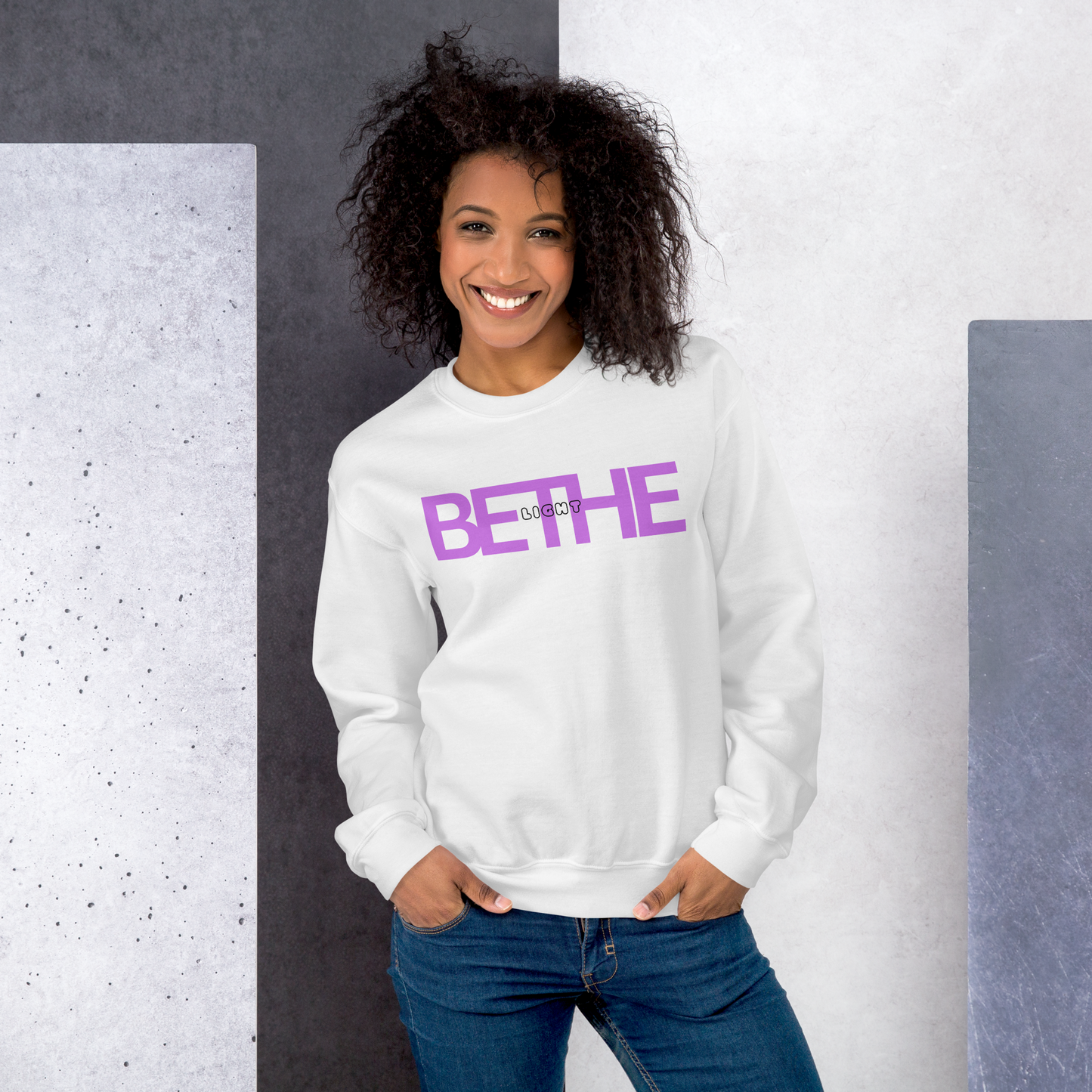 'Be the Light' Unisex Sweater