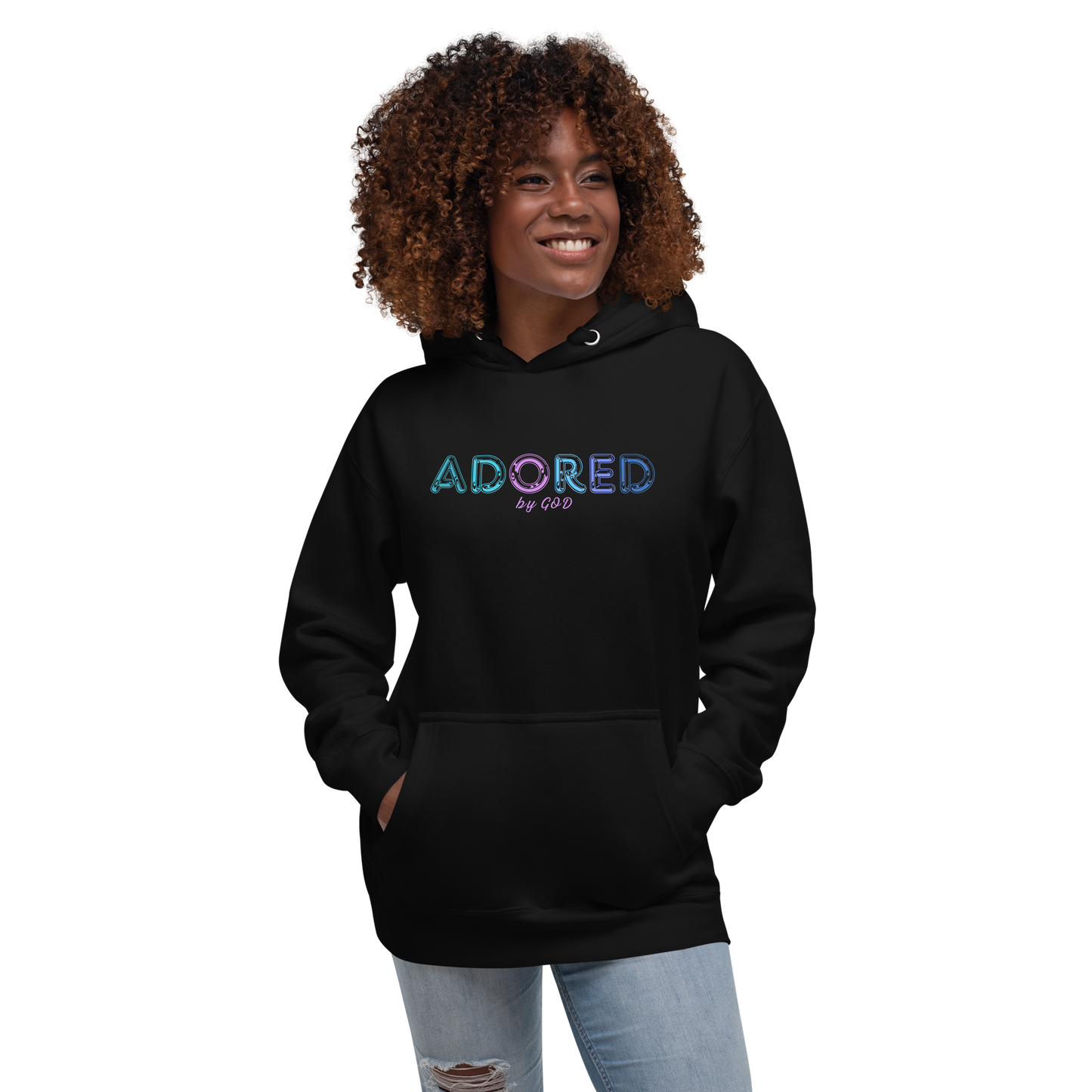 'Adored by God' Unisex Hoodie