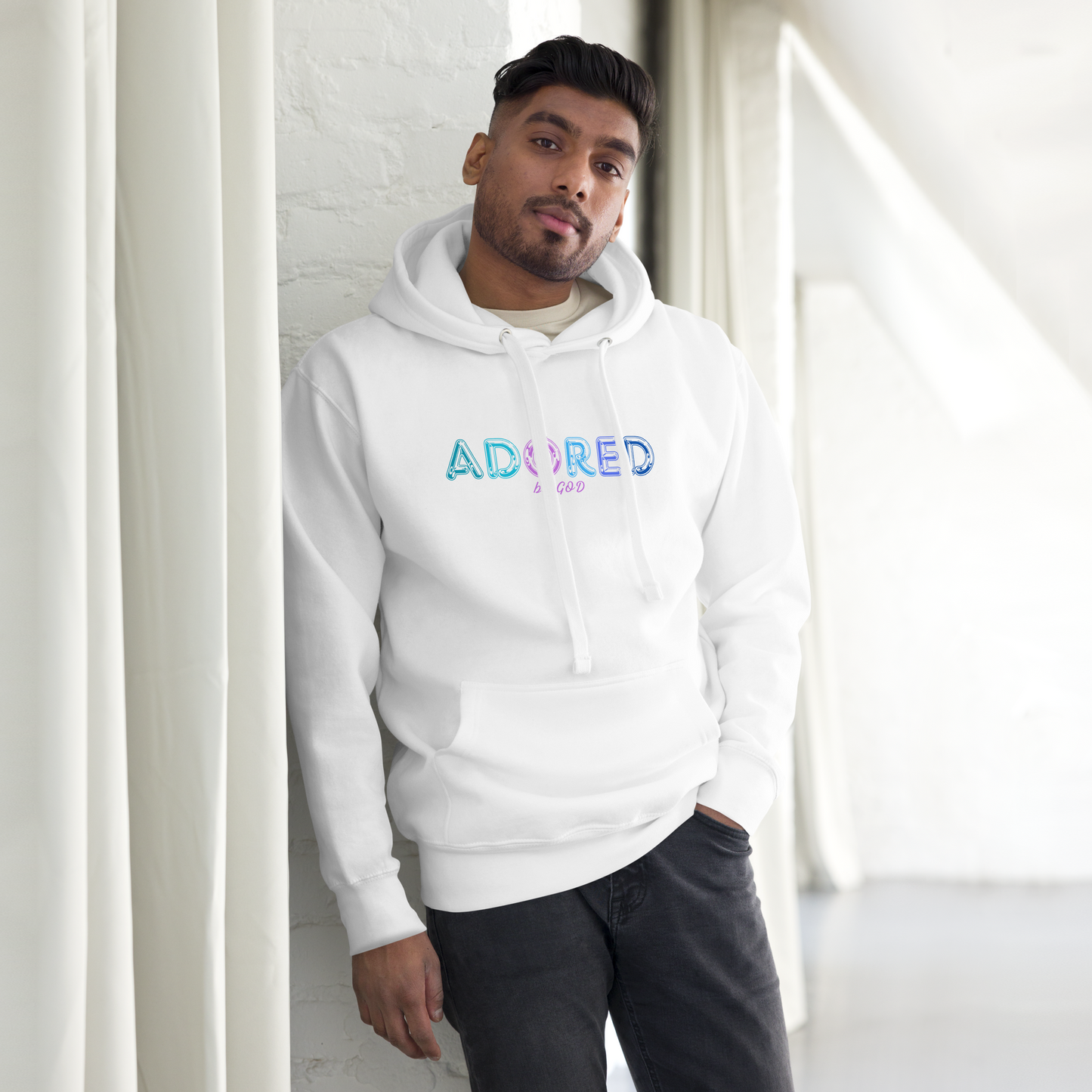 'Adored by God' Unisex Hoodie