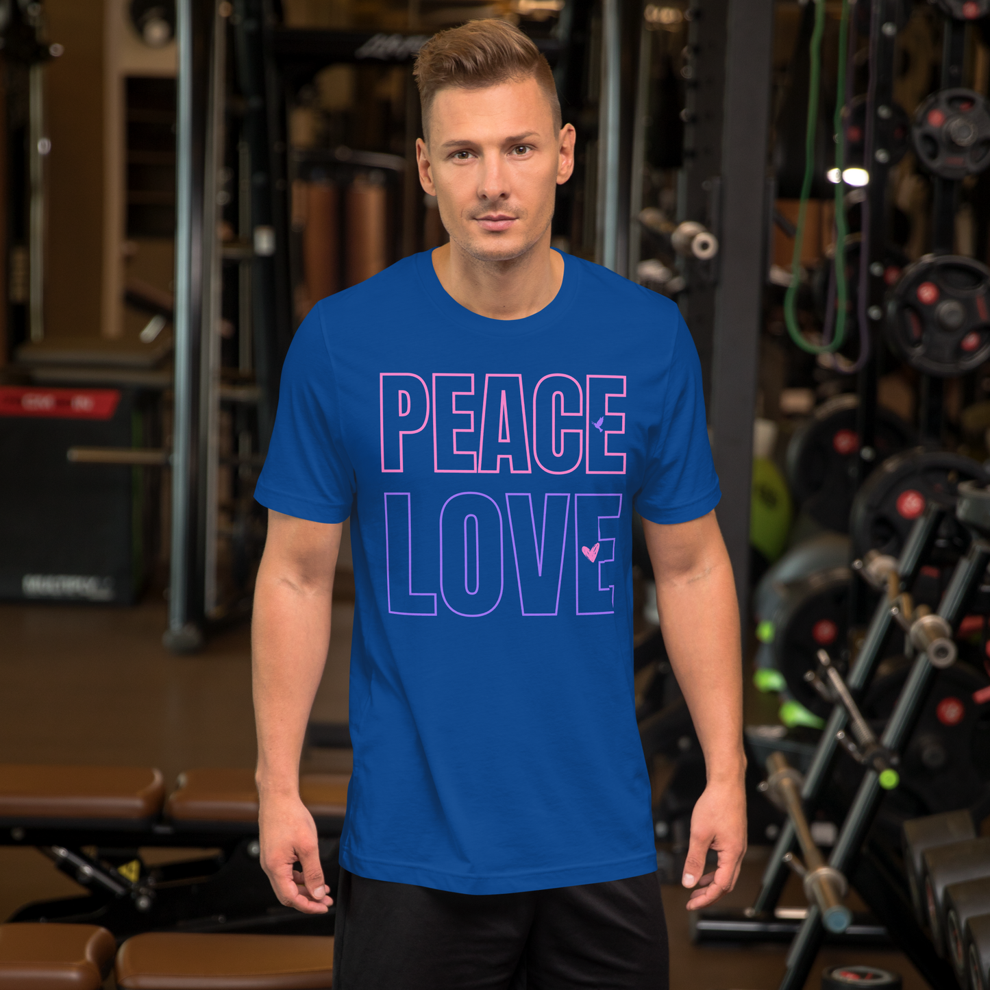 "Peace & Love' Unisex T-Shirt