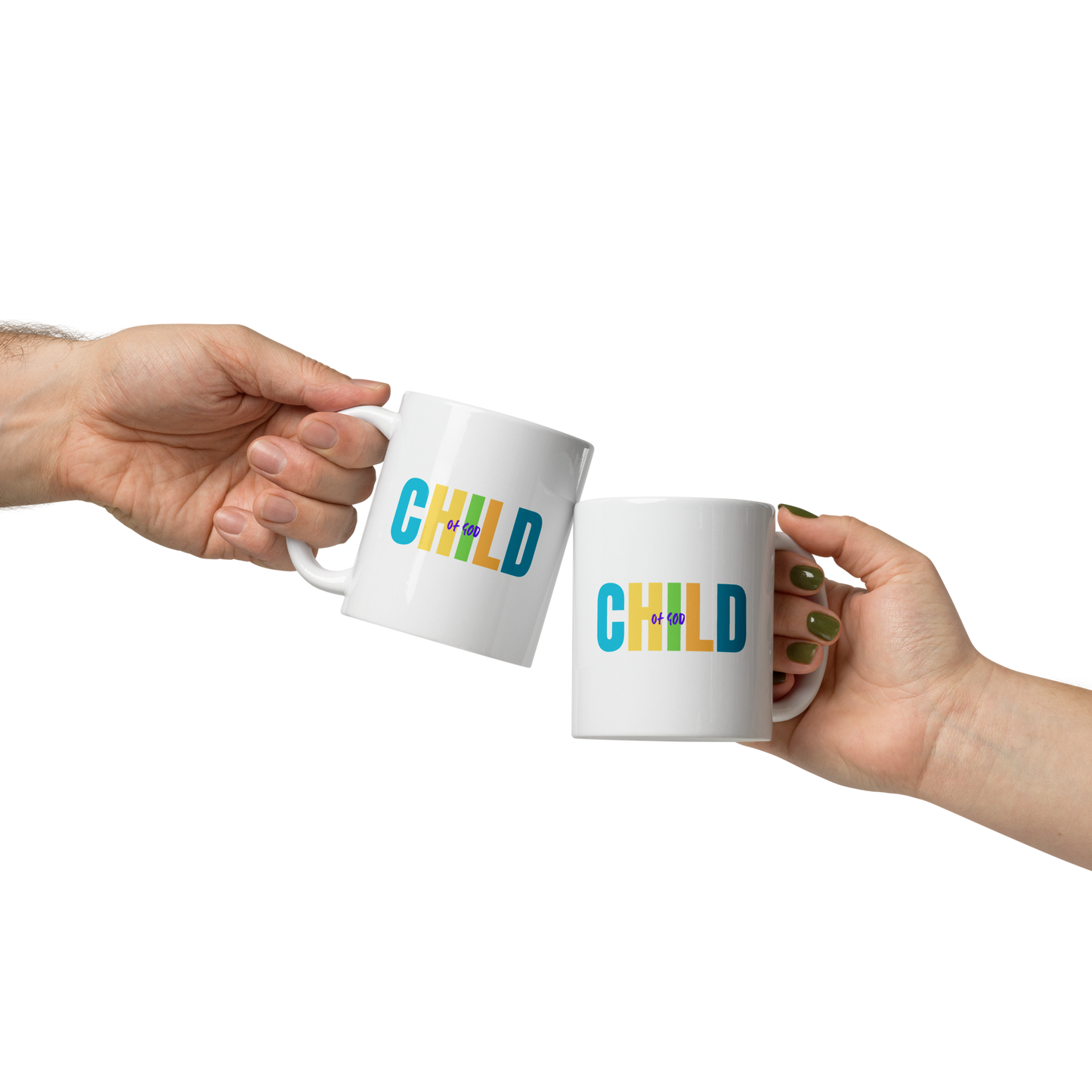 "Child of God' White Glossy Mug